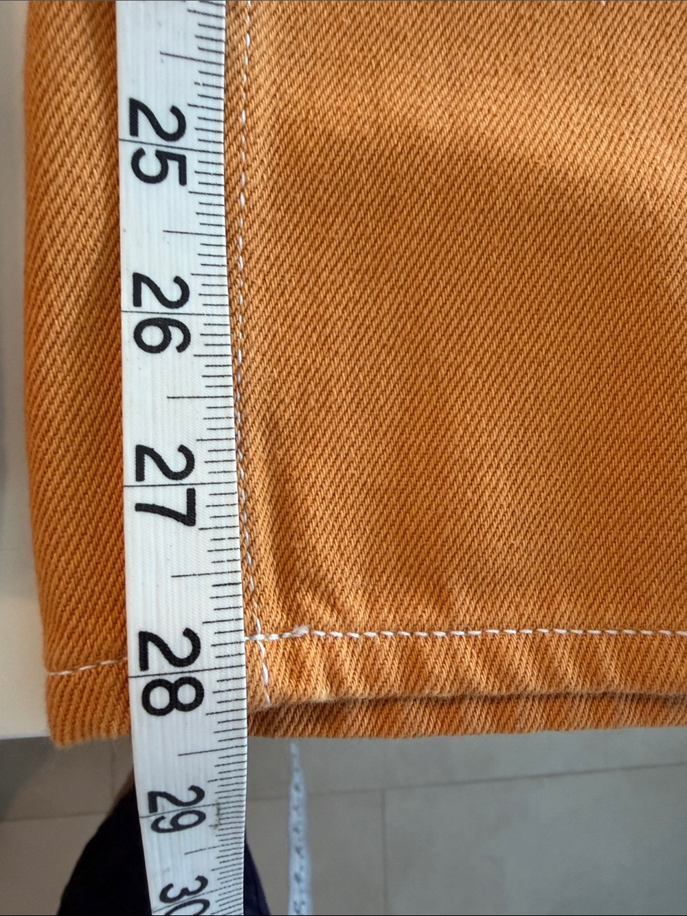 Ksubi Women's Rust Orange Straight-Leg Jeans - Picture 8 of 9